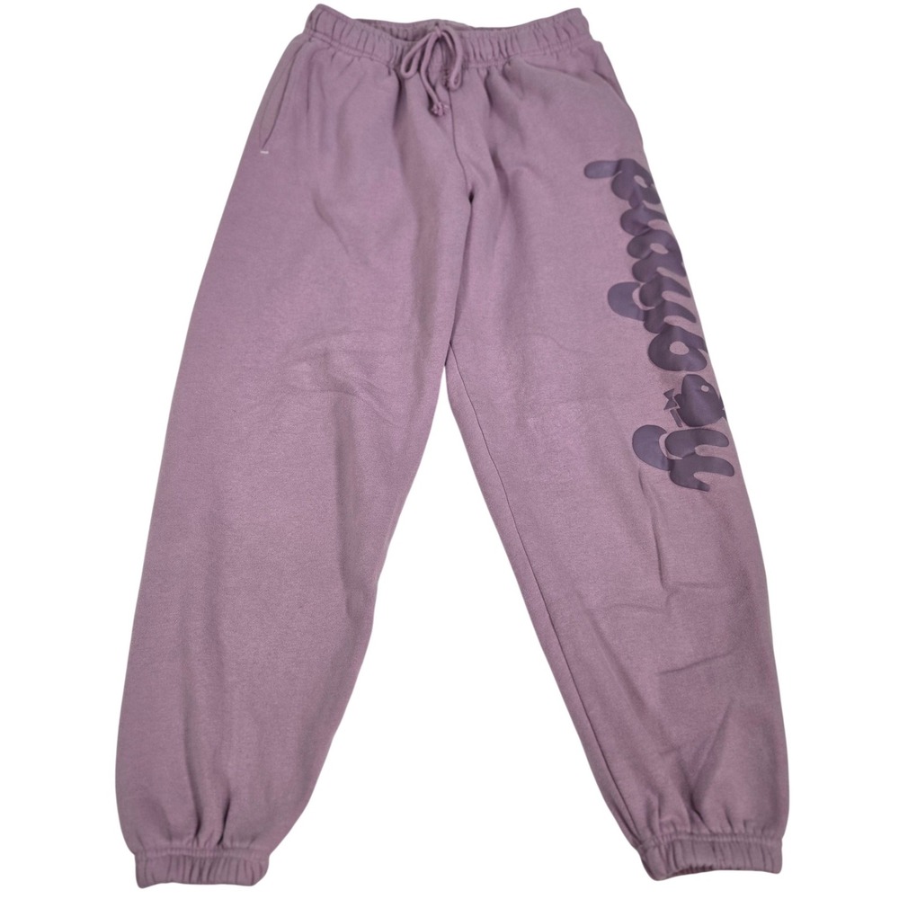 Playboy By PacSun Sweatpants Womens S Mauve Purple Joggers High Waisted Y2K Logo